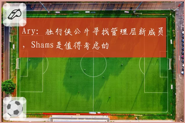 Ary：独行侠公牛寻找管理层新成员，Shams是值得考虑的